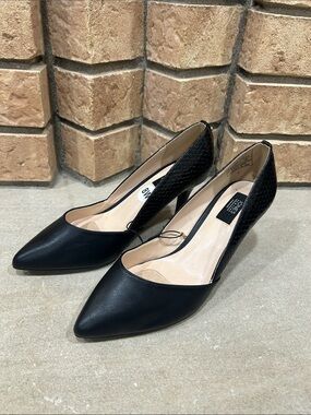 Jones New York Signature Bedoni D'Orsay Pump Faux Croc - Women's Size: 8 wide